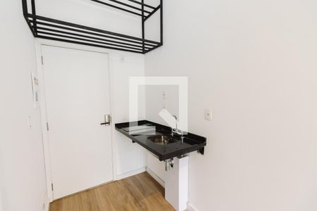 Cozinha de kitnet/studio à venda com 1 quarto, 26m² em Perdizes, São Paulo