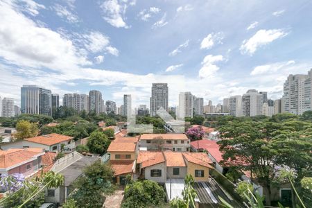 Vista da Sala de apartamento à venda com 4 quartos, 347m² em Vila Cordeiro, São Paulo