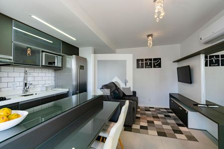 Sala de apartamento à venda com 2 quartos, 48m² em Estância Velha, Canoas