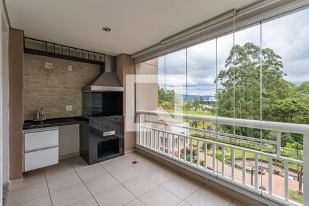 Varanda Gourmet de apartamento para alugar com 2 quartos, 101m² em Tamboré, Santana de Parnaíba