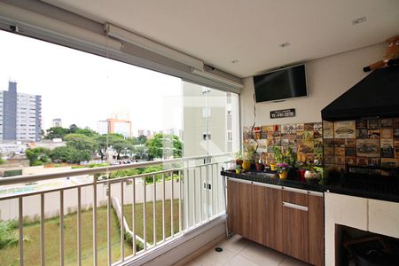 Varanda Gourmet de apartamento à venda com 2 quartos, 74m² em Anchieta, São Bernardo do Campo