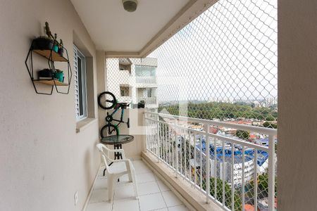 varanda de apartamento à venda com 2 quartos, 51m² em Jardim Monte Alegre, Taboão da Serra