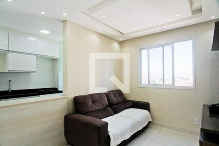 Sala de apartamento para alugar com 2 quartos, 50m² em Vila Souza, São Paulo