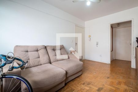 Sala de apartamento à venda com 1 quarto, 48m² em Cidade Baixa, Porto Alegre