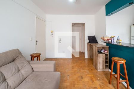 Sala de apartamento à venda com 1 quarto, 48m² em Cidade Baixa, Porto Alegre