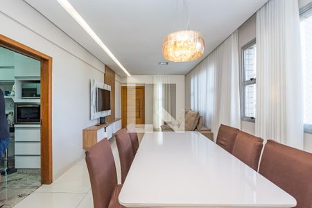 Sala de apartamento à venda com 4 quartos, 125m² em Gutierrez, Belo Horizonte