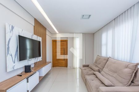 Sala de apartamento à venda com 4 quartos, 125m² em Gutierrez, Belo Horizonte