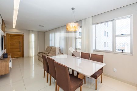 Sala de apartamento à venda com 4 quartos, 125m² em Gutierrez, Belo Horizonte