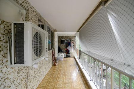 Varanda da Sala de apartamento à venda com 3 quartos, 85m² em Maracanã, Rio de Janeiro