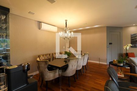 Sala de Estar / Jantar de apartamento à venda com 3 quartos, 134m² em Jardim Anália Franco, São Paulo