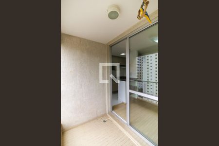 Varanda da Sala de apartamento para alugar com 1 quarto, 39m² em Super Quadra Morumbi, São Paulo