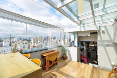 Varanda da Sala de apartamento à venda com 2 quartos, 95m² em Pinheiros, São Paulo