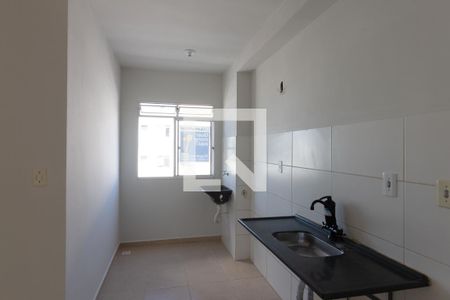 Cozinha e Lavanderia de apartamento para alugar com 2 quartos, 45m² em Jardim Aeroporto, Ribeirão Preto