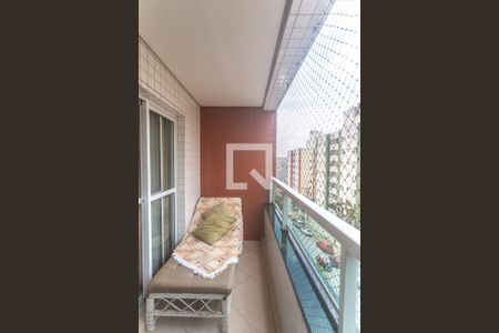 Varanda de apartamento à venda com 3 quartos, 133m² em Rudge Ramos, São Bernardo do Campo