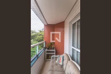 Varanda de apartamento à venda com 3 quartos, 133m² em Rudge Ramos, São Bernardo do Campo