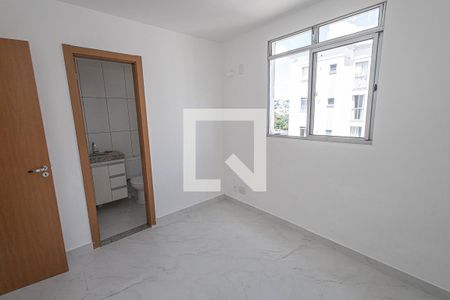 Quarto 1  / suíte de apartamento para alugar com 2 quartos, 55m² em Castelo, Belo Horizonte