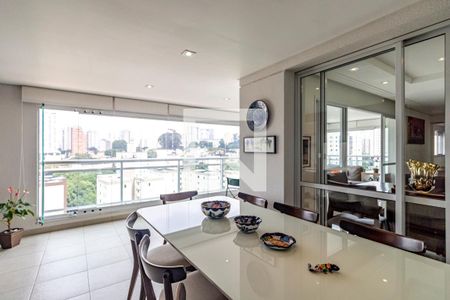 Varanda da Sala de apartamento à venda com 4 quartos, 188m² em Vila Mariana, São Paulo