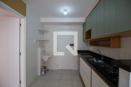 Cozinha  de apartamento à venda com 1 quarto, 28m² em Cambuci, São Paulo