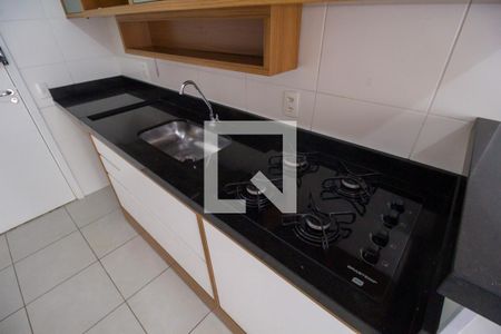 Cozinha  de apartamento à venda com 1 quarto, 28m² em Cambuci, São Paulo