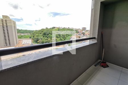 Varanda  de apartamento para alugar com 2 quartos, 56m² em Horto Florestal, Jundiaí