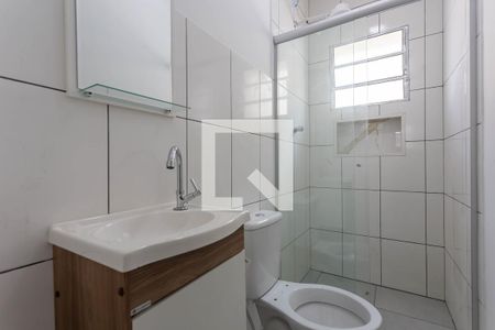 Banheiro Suite 1 de casa de condomínio para alugar com 2 quartos, 68m² em Vila Gumercindo, São Paulo