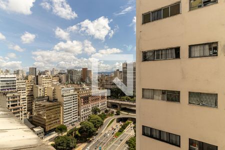 Vista da Sala de apartamento à venda com 1 quarto, 46m² em Sé, São Paulo