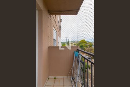 Varanda da Sala de apartamento à venda com 3 quartos, 67m² em Tristeza, Porto Alegre