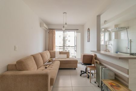 Sala de apartamento à venda com 3 quartos, 67m² em Tristeza, Porto Alegre