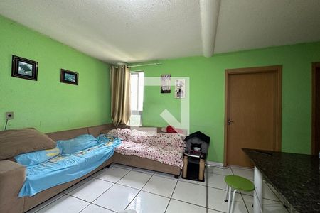 Sala de Estar de apartamento à venda com 2 quartos, 54m² em Campina, São Leopoldo