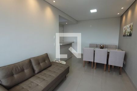 Sala de apartamento para alugar com 2 quartos, 52m² em Alvorada, Contagem