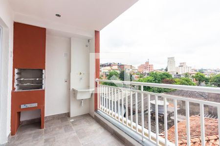 Varanda de apartamento à venda com 2 quartos, 47m² em Umuarama, Osasco