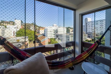 Vista da Sala de apartamento à venda com 2 quartos, 75m² em Tristeza, Porto Alegre