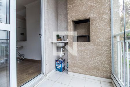 Varanda gourmet de apartamento para alugar com 2 quartos, 49m² em Vila Ester, Carapicuíba