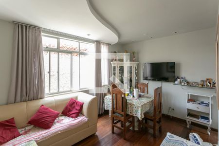 Sala de apartamento à venda com 3 quartos, 79m² em Sagrada Família , Belo Horizonte