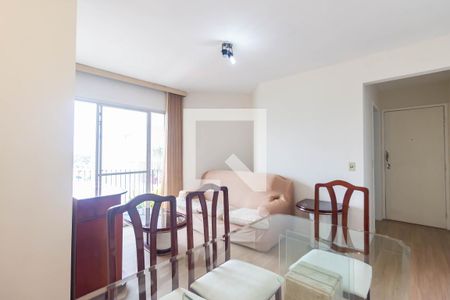 Sala de apartamento para alugar com 2 quartos, 63m² em Vila Indiana, São Paulo