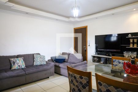 Sala de apartamento à venda com 3 quartos, 118m² em Nova Granada, Belo Horizonte