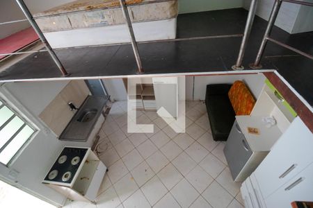 Sala e Cozinha de kitnet/studio para alugar com 1 quarto, 30m² em Jardim Yeda, Campinas