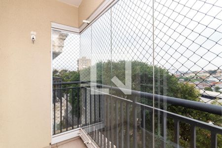 Varanda da Sala de apartamento à venda com 2 quartos, 77m² em Vila Basileia, São Paulo