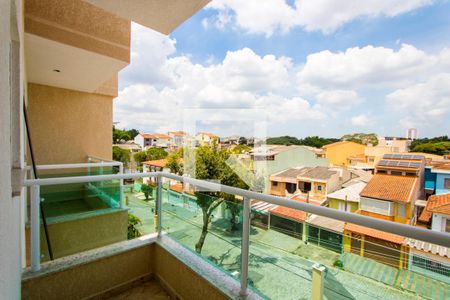 Varanda do quarto 1 de apartamento à venda com 2 quartos, 96m² em Vila Pires, Santo André