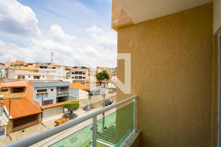 Varanda do quarto 1 de apartamento à venda com 2 quartos, 96m² em Vila Pires, Santo André