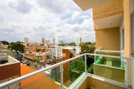 Varanda do qarto 1 de apartamento à venda com 2 quartos, 96m² em Vila Pires, Santo André