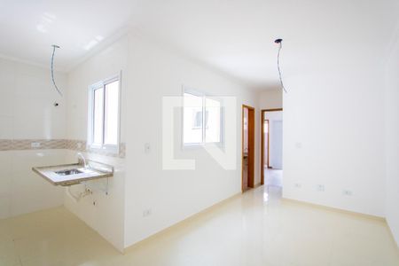 Sala de apartamento à venda com 2 quartos, 96m² em Vila Pires, Santo André