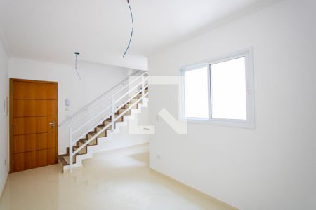 Sala de apartamento à venda com 2 quartos, 96m² em Vila Pires, Santo André