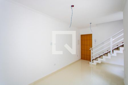 Sala de apartamento à venda com 2 quartos, 96m² em Vila Pires, Santo André