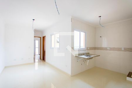 Sala de apartamento à venda com 2 quartos, 96m² em Vila Pires, Santo André