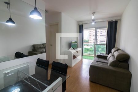 Sala de apartamento à venda com 1 quarto, 38m² em Santo Amaro, São Paulo