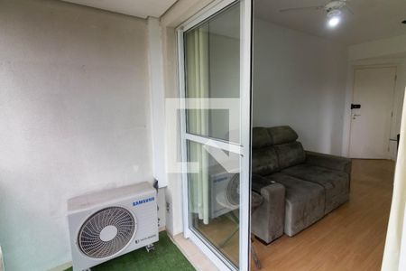 Varanda de apartamento à venda com 1 quarto, 38m² em Santo Amaro, São Paulo