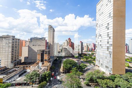 Vista da Sala de apartamento à venda com 1 quarto, 60m² em Funcionários, Belo Horizonte