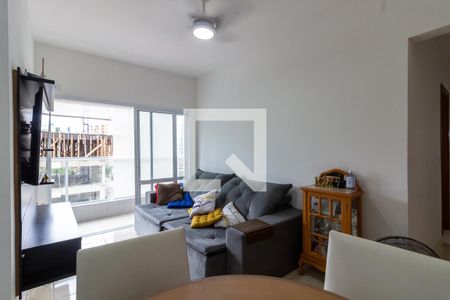 Sala de apartamento para alugar com 2 quartos, 60m² em Nova Mirim, Praia Grande