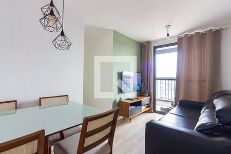 Sala  de apartamento à venda com 2 quartos, 49m² em Centro, Osasco